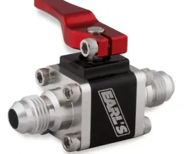 Earl's Performance -6AN MALE TO MALE ULTRAPRO BALL VALVE