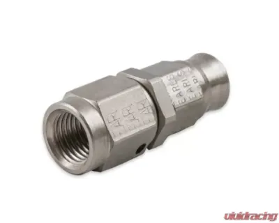Earl's Performance -3 ST. STEEL HOSE END - 600103ERL