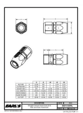 Earl's Performance -10 ST. SWIVEL-SEAL                                     - 800110ERL - Image 3