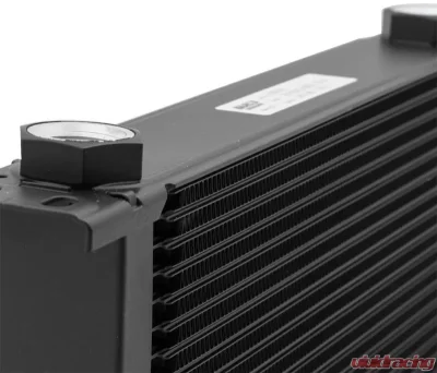 Earl's Performance 25 ROW COOLER ULTRAPRO X-WIDE BLACK - 825ERL