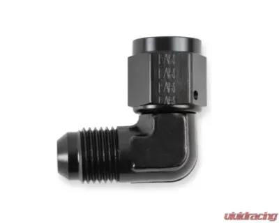Earl's Performance BLACK ANO -6 90 DEG MALE TO FEMALE SWIVEL - AT921106ERL