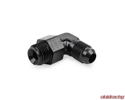 Earl's Performance BLACK ANO 90 DEG -6 MALE-MALE SWIVEL 5/8"-18 - AT949096ERL