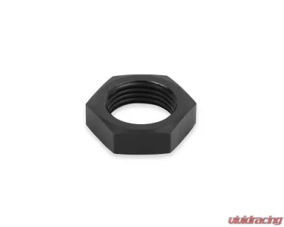 Earl's Performance BLACK ANO -8 BULKHEAD NUT - AT992408ERL