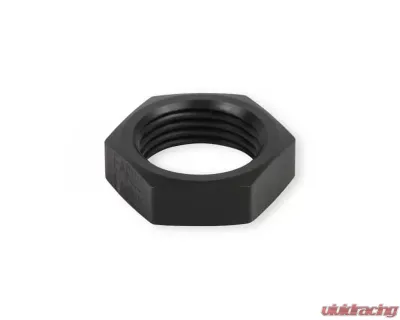 Earl's Performance BLACK ANO -10 BULKHEAD NUT - AT992410ERL