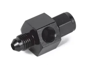 Earl's Performance BLACK ANO -4 MALE TO -4 FEMALE GAGE ADAPTER