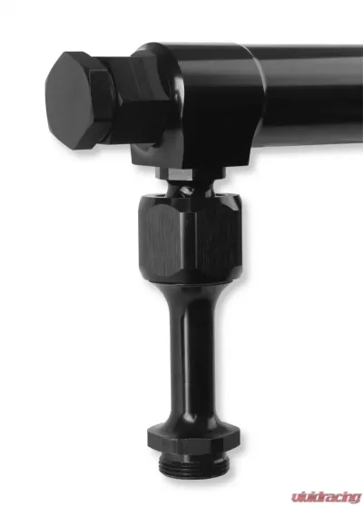 Earl's Performance FUEL LOG BLACK W/ 7/8-20 SWIVEL -8 AN - AT105008ERL