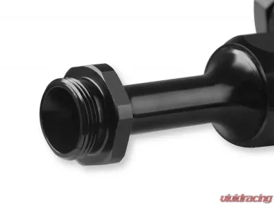 Earl's Performance FUEL LOG BLACK W/ 7/8-20 SWIVEL -8 AN - AT105008ERL