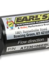 Earl's Performance BLACK ANO -8 AN 35 MIC ELEMENT FUEL FILTER                                     - AT230108ERL - Image 2