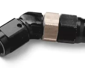 Earl's Performance BLACK ANO -6 45 DEG AL LP ADJ. HOSE END