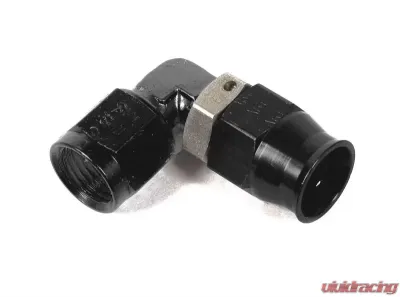 Earl's Performance BLACK ANO -4 90 DEG AL LP ADJ. HOSE END - AT609034ERL