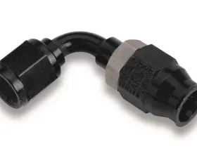 Earl's Performance BLACK ANO -3 90 DEG AL TUBE ADJ.