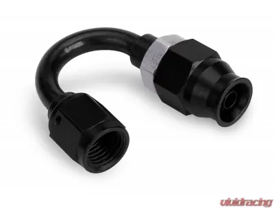 Earl's Performance -8 180 DEG. BLACK ANO AL TUBE ADJ. - AT618138ERL