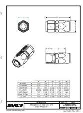 Earl's Performance -10 ST. BLACK ANO SWIVEL-SEAL                                     - AT800110ERL - Image 3