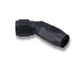Earl's Performance -12 45 DEG. L/P BLACK ANO S-SEAL