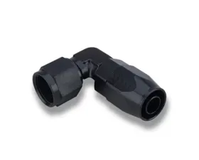 Earl's Performance -12 90 DEG. L/P BLACK ANO S-SEAL