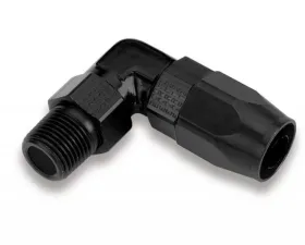 Earl's Performance BLACK ANO 90 DEG 3/8