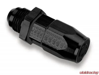 Earl's Performance BLACK ANO ST. -6 AN TO -6 SWIVEL-SEAL - AT840106ERL