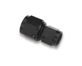 Earl's Performance BLACK ANO -8 TO -6 STR AN FEMALE SWIVEL UNION