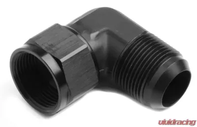 Earl's Performance BLACK ANO -16 90 DEG MALE TO FEMALE SWIVEL - AT921116ERL