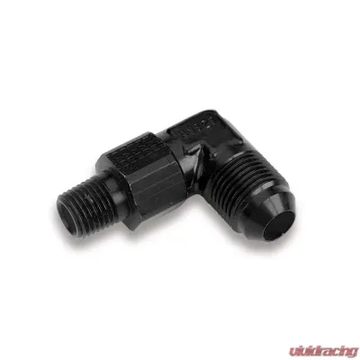 Earl's Performance BLACK ANO 90 DEG -12 MALE-3/4" NPT SWIVEL - AT922112ERL