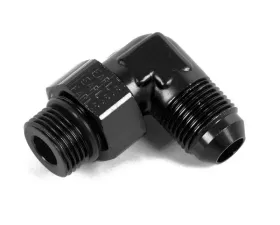 Earl's Performance BLACK ANO 90 DEG -10 MALE-MALE SWIVEL 1 1/16