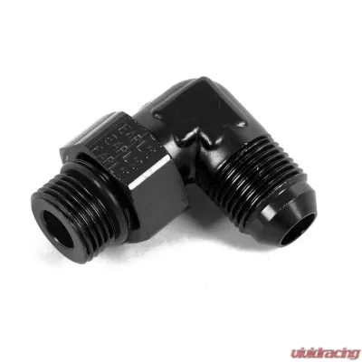 Earl's Performance BLACK ANO 90 DEG -10 MALE-MALE SWIVEL 1 1/16"-12 - AT949011ERL