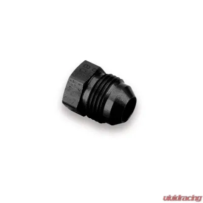 Earl's Performance BLACK ANO -8 FLARE PLUG - AT980608ERL