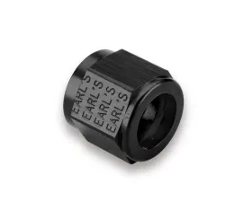 Earl's Performance BLACK ANO -10 TUBE NUT