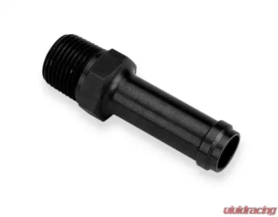 Earl's Performance BLACK ANO ST. 1/4" ID HOSE TO 1/8" NPT - AT984004ERL