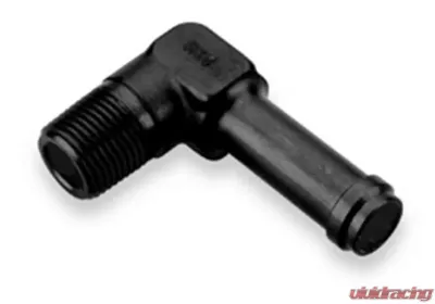 Earl's Performance BLACK ANO 90 DEG 3/4" ID HOSE TO 3/4" NPT - AT984212ERL