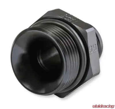 Earl's Performance -12 MALE AN TO -16 ORB, ALUMINUM, BLACK - AT985014ERL