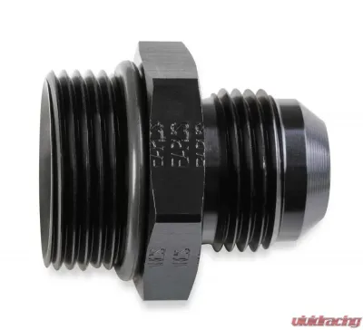 Earl's Performance -12 MALE AN TO -16 ORB, ALUMINUM, BLACK - AT985014ERL