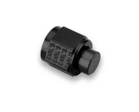 Earl's Performance BLACK ANO -10 AN CAP