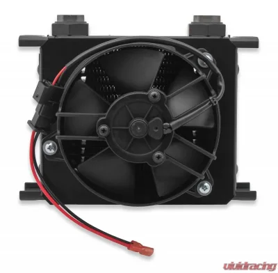 Earl's Performance 19 ROW NARROW COOLER AND FAN PACK BLACK - FP219ERL