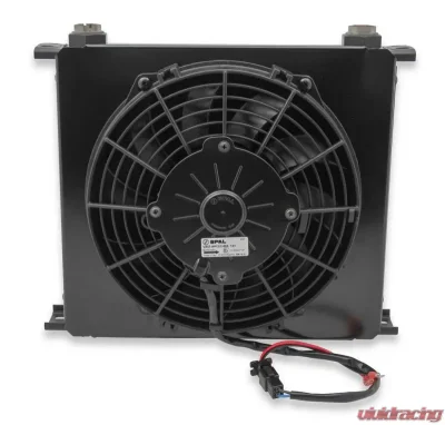 Earl's Performance 34 ROW WIDE COOLER AND FAN PACK BLACK - FP434ERL