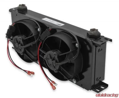 Earl's Performance 20 ROW X-WIDE COOLER AND FAN PACK BLACK - FP820ERL