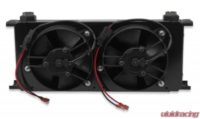 Earl's Performance 20 ROW X-WIDE COOLER AND FAN PACK BLACK - FP820ERL