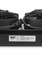 Earl's Performance 20 ROW X-WIDE COOLER AND FAN PACK BLACK                                     - FP820ERL - Image 6