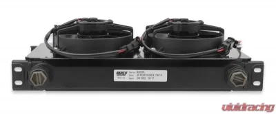 Earl's Performance 20 ROW X-WIDE COOLER AND FAN PACK BLACK - FP820ERL