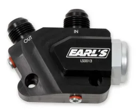 Earl's Performance GM LS EGNE OIL COOLER ADTR 180 THERMO