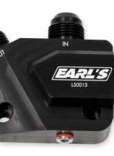 Earl's Performance GM LS EGNE OIL COOLER ADTR 180 THERMO                                     - LS0013ERL - Image 6