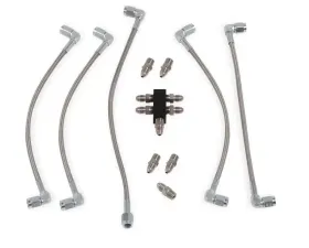 Earl's Performance LS STEAM TUBE KIT - 4-CORNER RACE W/ SPEED-FLEX