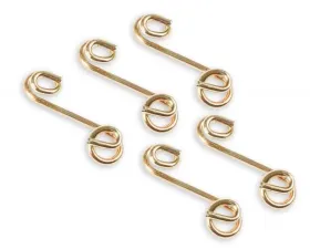 Earl's Performance 1.000 IN. SPRING .250 GRIP - GOLD (5)
