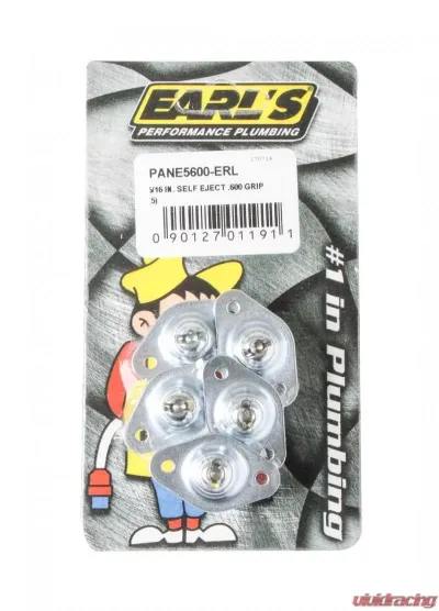 Earl's Performance 5/16 IN. SELF EJECT .600 GRIP (5) - PANE5600-ERL