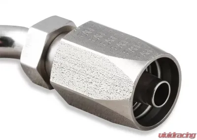 Earl's Performance STAINLESS STEEL -6 45 DEG. JIC HOSE END - SS134606ERL