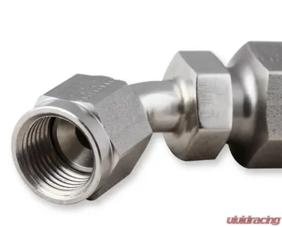 Earl's Performance STAINLESS STEEL -6 45 DEG. JIC HOSE END - SS134606ERL