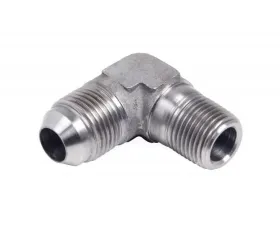 Earl's Performance 90 DEG. -16 TO 1 NPT ADAPTER STAINLESS S