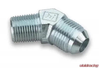 Earl's Performance 45 DEG. -3 TO 1/8" NPT STEEL ADAPT. - 962303ERL