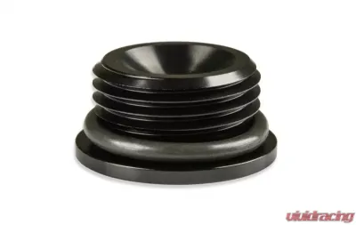 Earl's Performance -8AN LOW PROFILE PORT PLUG, BLACK - AT981308ERL