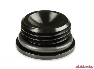 Earl's Performance -8AN LOW PROFILE PORT PLUG, BLACK - AT981308ERL